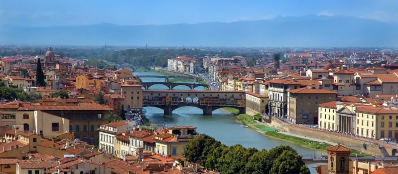 Florence panoramic view Italy - Authentic Villa Holidays