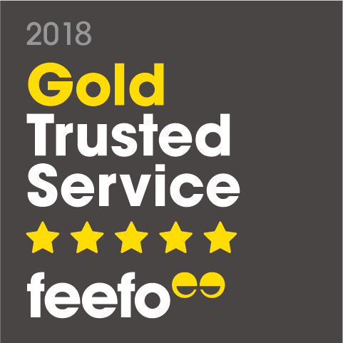 Feefo Gold Trusted Service